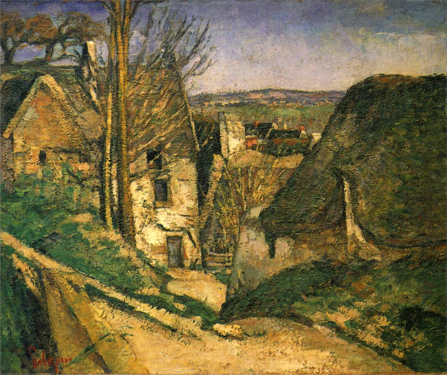 The House of the Hanged Man - Paul Cezanne Painting
